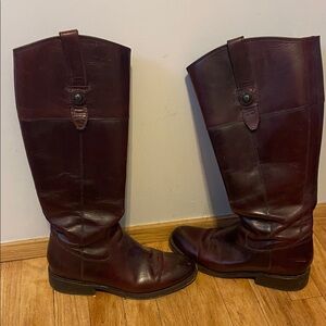 Frye Mahogeny Leather Women’s Boots